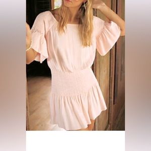 Free People Peach Fuzz Mini Dress